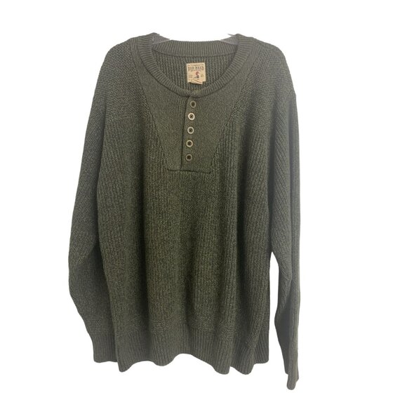 Red Head Brand Co. 3XL Heavy Knit Fisherman Outdoor Sweater Pullover - Picture 1 of 9